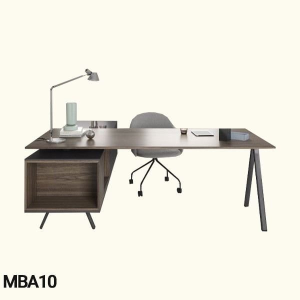 میز مدیریت پایه فلزی MBA10