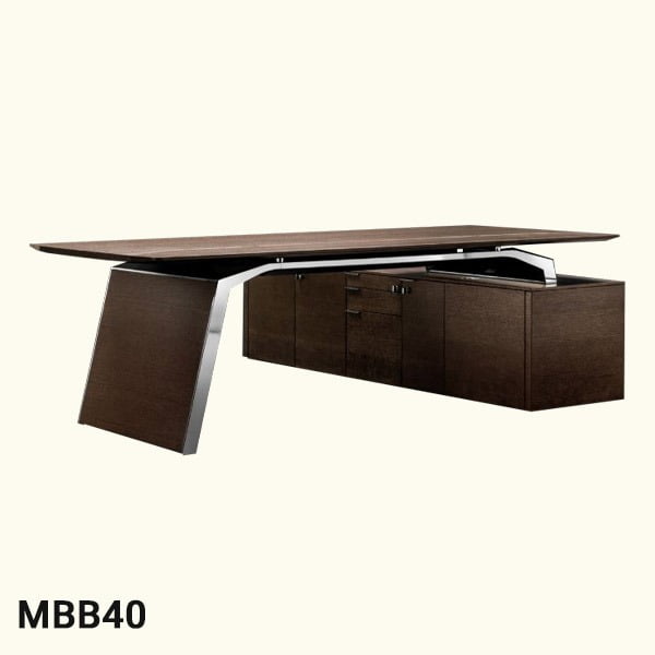 میز مدیریت پایه فلزی مدل MBB40